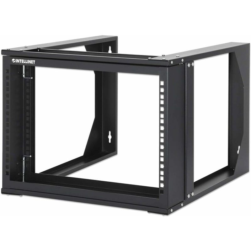 19 IN. WALL MOUNT 2-POST OPEN FRAME NETWORK RACK, 6U - Thumbnail 1