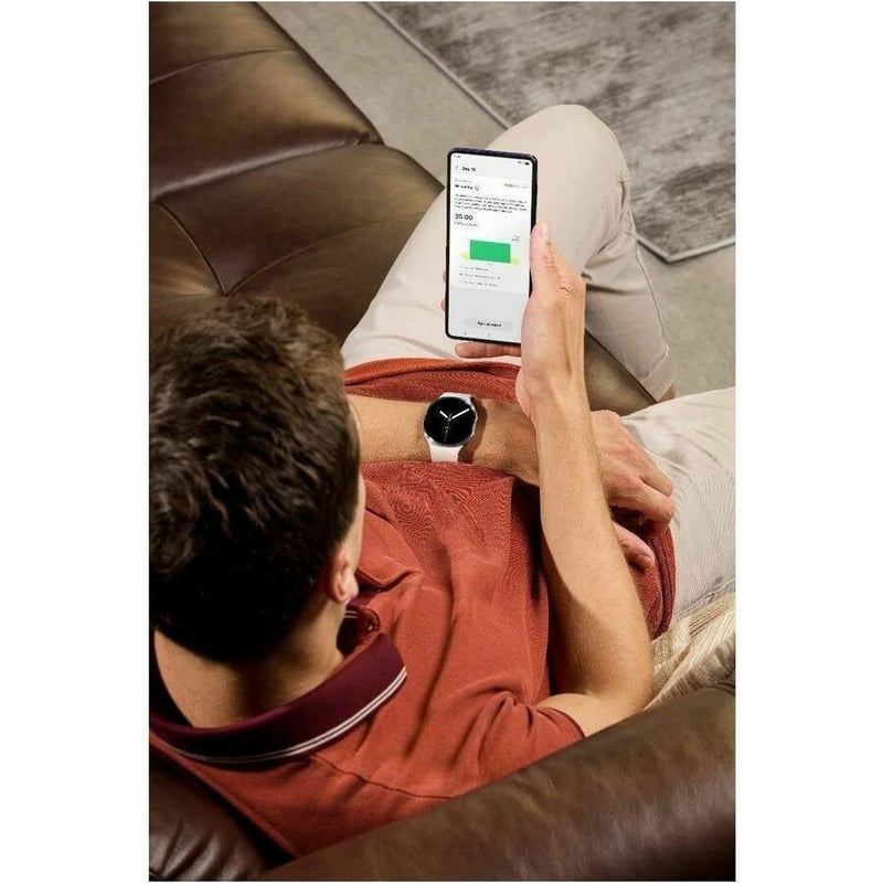 GALAXY WATCH8 40MM BT SILVER - Thumbnail 4