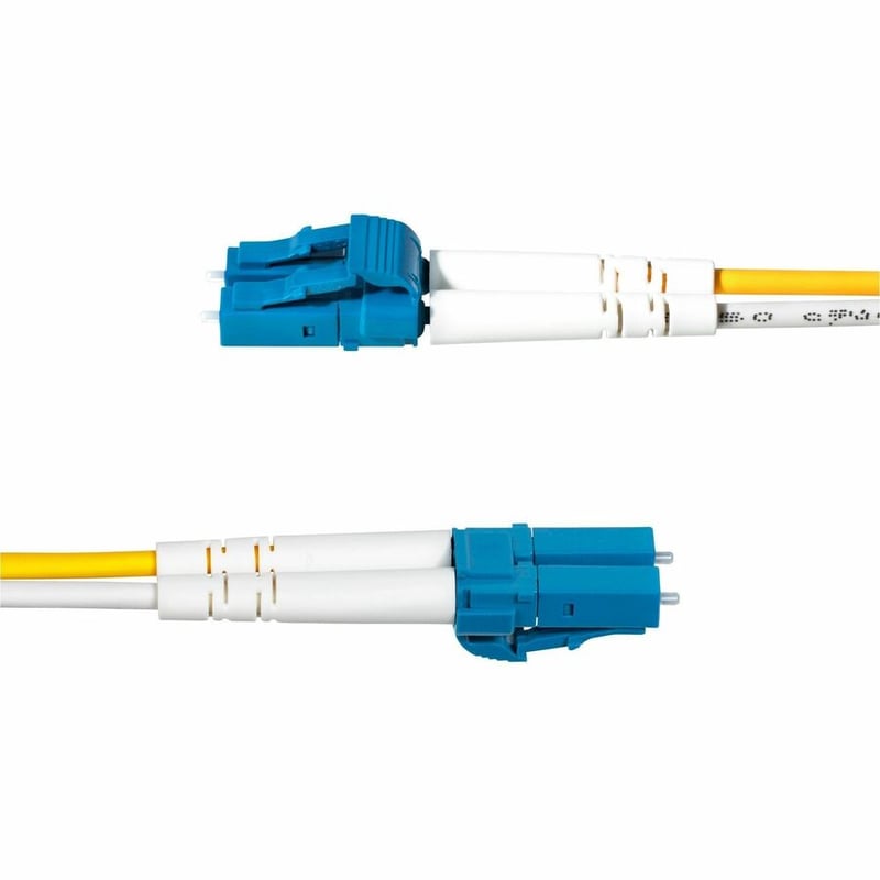 StarTech.com 25m (82ft) LC to LC (UPC) OS2 Single Mode Duplex Fiber Optic Cable, 9/125m, 10G, LSZH Fiber Patch Cord - Thumbnail 3