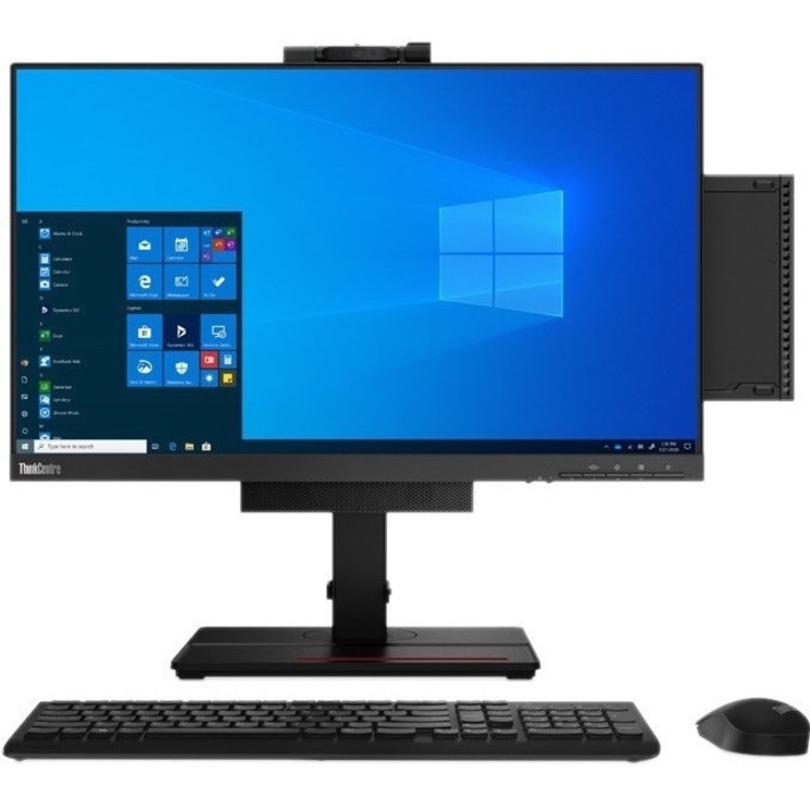 Lenovo ThinkCentre M75q Gen 2 11JN0072US Desktop Computer - AMD Ryzen 7 PRO 5750GE Octa-core (8 Core) 3.20 GHz - 16 GB RAM DDR4 SDRAM - 512 GB M.2 PCI Express NVMe SSD - Tiny - Black - Thumbnail 5