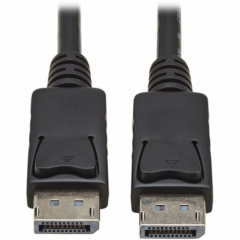 4K DISPLAYPORT CABLES WITH LATCHING CONNECTORS M/M 4K 6FT - Thumbnail 2