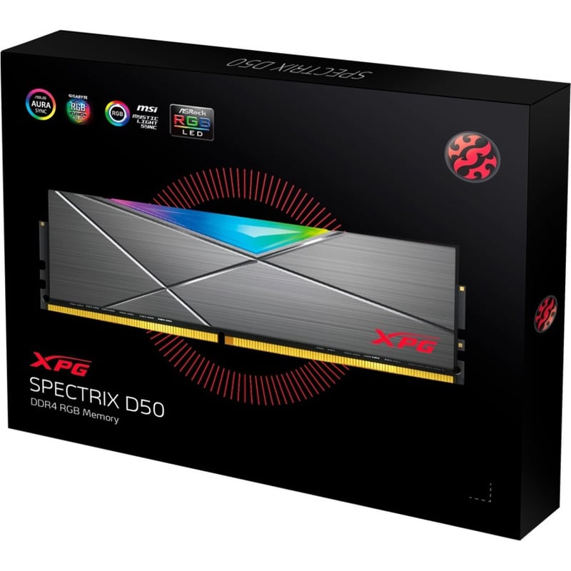 XPG SPECTRIX D50 AX4U36008G18I-DW50 8GB DDR4 SDRAM Memory Module - Thumbnail 2