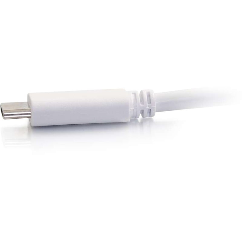 12FT USB-C TO DISPLAYPORT CABLE WHITE - Thumbnail 2