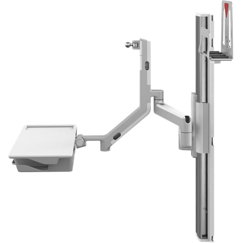 Humanscale V/Flex Wall Mount for Monitor, Keyboard, CPU, Cradle - Thumbnail 3