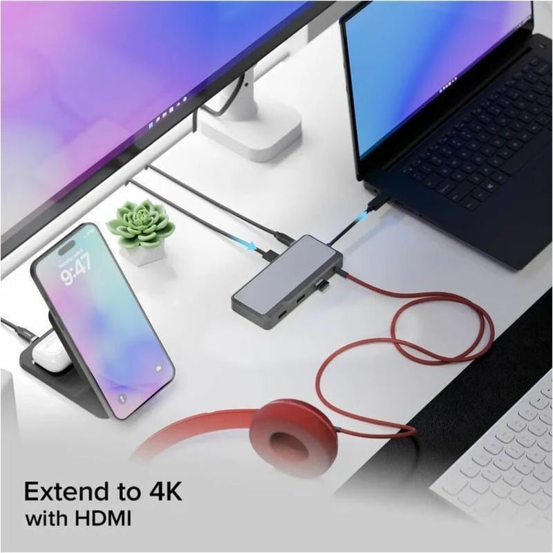 FUSION PRO GO 7-IN-1 USB-C COMPACT DOCK - Thumbnail 5