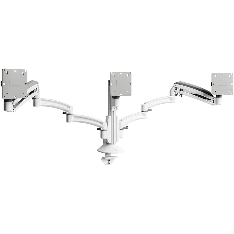 Chief Kontour K1C330W Desk Mount for Monitor, All-in-One Computer - White - TAA Compliant - Thumbnail 1