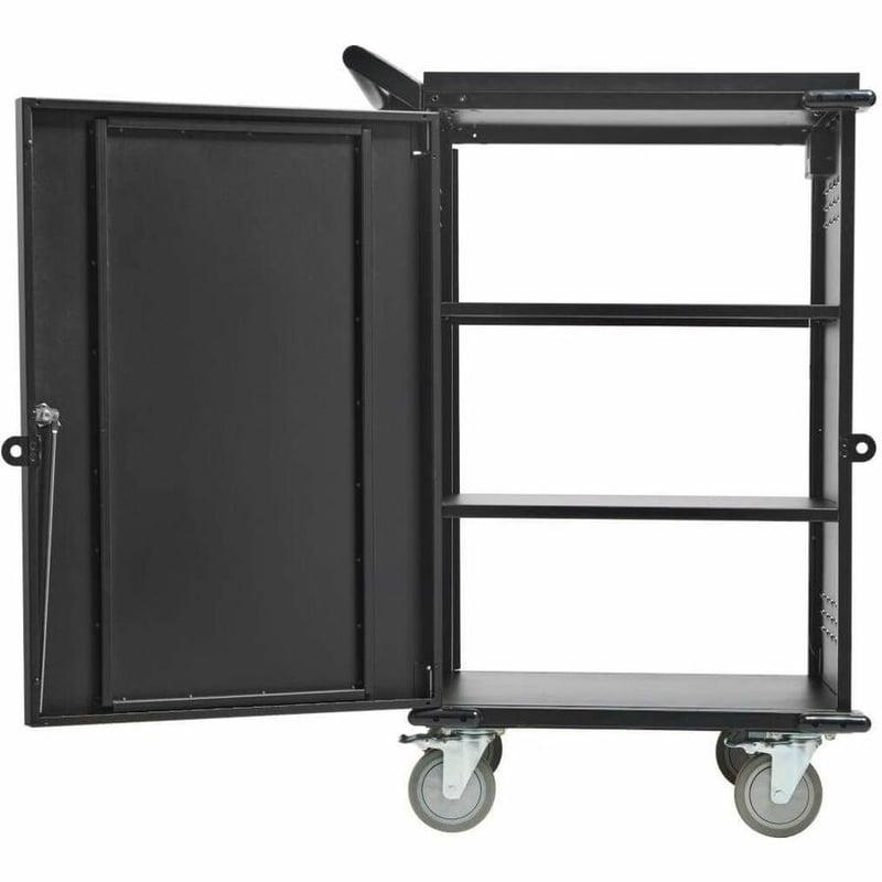 Eaton Tripp Lite Series Locking Storage Cart for Mobile Devices and AV Equipment - Black - Thumbnail 3