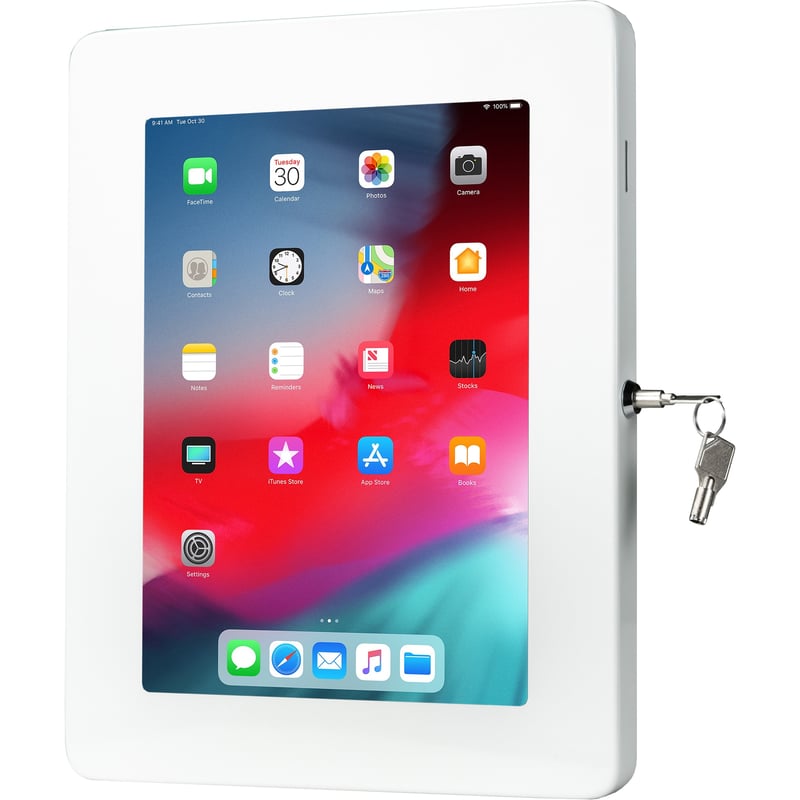 CTA Digital Premium Large Locking Wall Mount (White) - Thumbnail 1