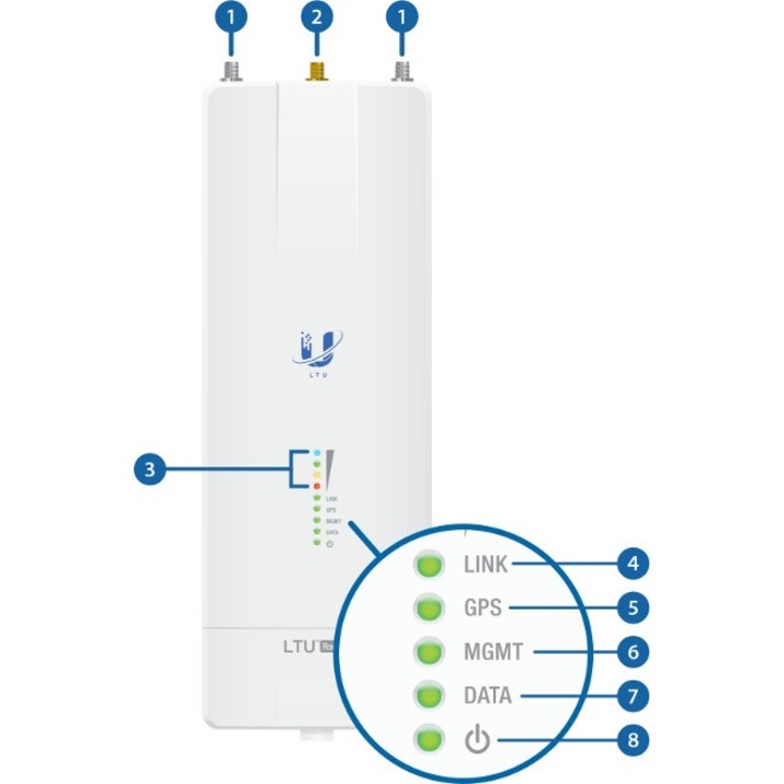 Ubiquiti LTU Rocket 600 Mbit/s Wireless Access Point - Thumbnail 5