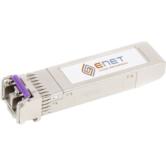 ENET Ruckus (Formerly Brocade) Compatible 10G-SFPP-CW49 TAA Compliant Functionally Identical 10GBASE-ZR CWDM SFP+ 1490nm 80km w/DOM Single-mode Duplex LC - Thumbnail 1