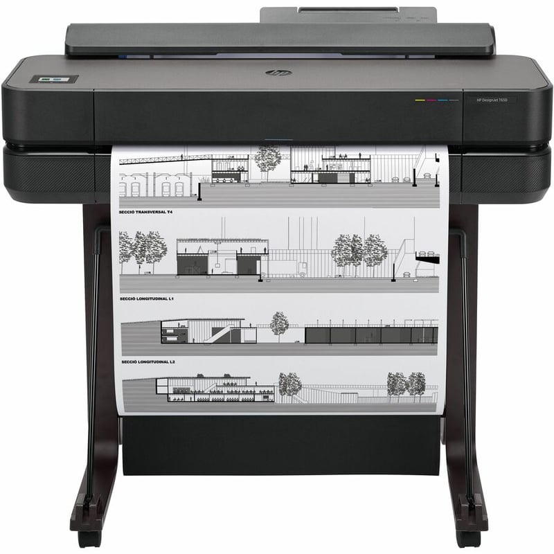 HP DESIGNJET T650 24-IN PRINTER 2025 EDITION WITH 2YR WARRANTY - Thumbnail 4