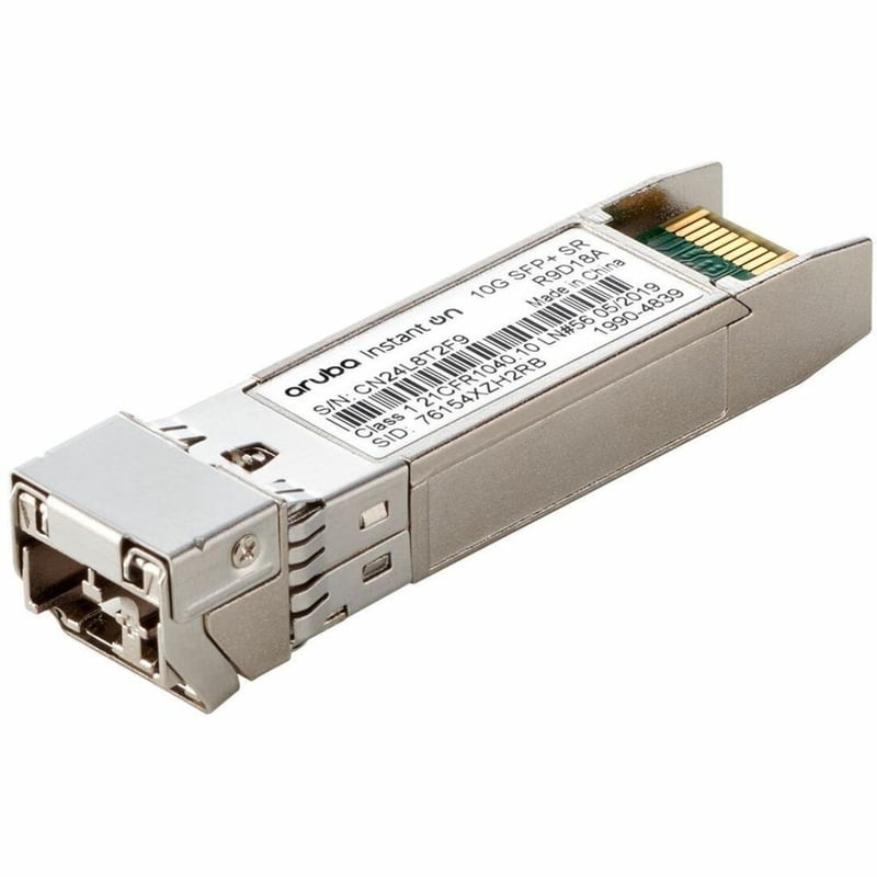 Aruba Instant On 10G SFP+ LC SR 300m OM3 MMF Transceiver - Thumbnail 1