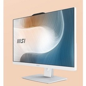 MSI Modern AM242TP 12M-056US All-in-One Computer - Intel Core i5 12th Gen i5-1240P - 8 GB RAM DDR4 SDRAM - 512 GB M.2 SSD - 23.8" Full HD 1920 x 1080 Touchscreen Display - Desktop - White - Thumbnail 3