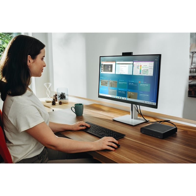HP EliteDesk 800 G6 Desktop Computer - Intel Core i5 10th Gen i5-10500T Hexa-core (6 Core) 2.30 GHz - 16 GB RAM DDR4 SDRAM - 256 GB SSD - Desktop Mini - Thumbnail 5