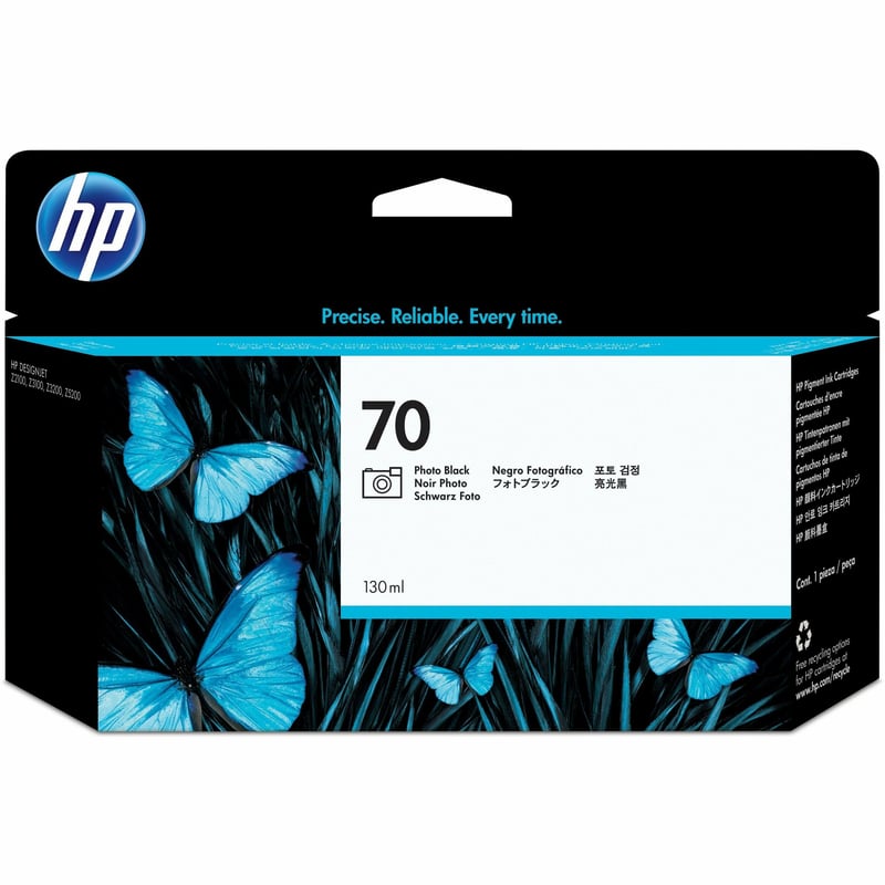 HP 70 (C9449A) Original Inkjet Ink Cartridge - Single Pack - Photo Black - 1 Each - Thumbnail 1