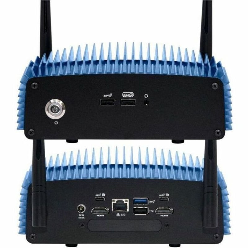 SimplyNUC NUC 13 Pro NUC13ANFi3 Desktop Computer - Intel Core i3 13th Gen i3-1315U Dodeca-core (12 Core) 1.30 GHz - 8 GB RAM DDR4 SDRAM - 256 GB M.2 PCI Express NVMe 4.0 SSD - Small Form Factor - Thumbnail 2