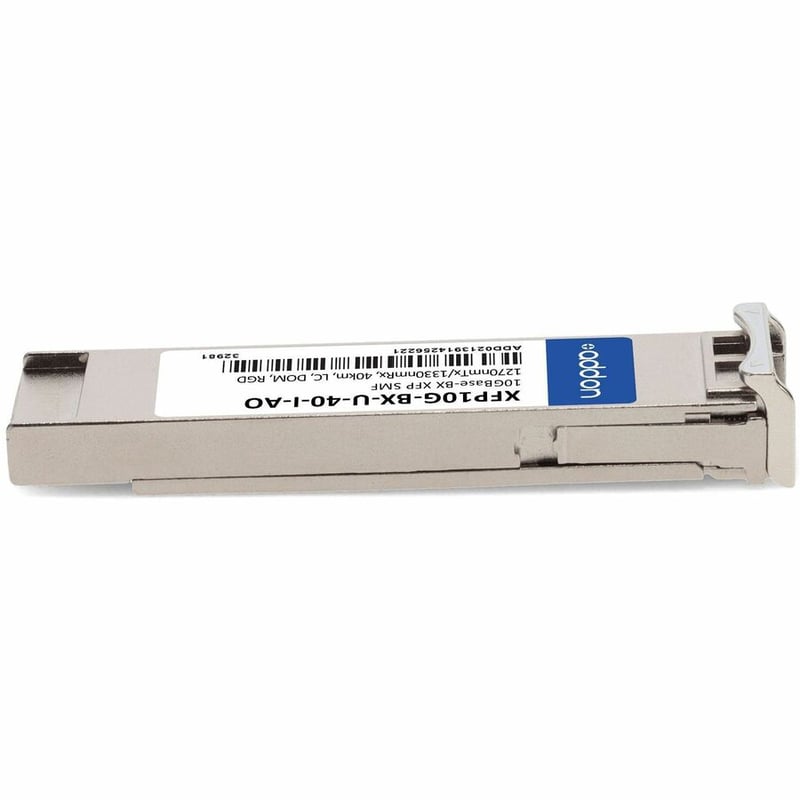 AddOn Cisco&reg; XFP10G-BX-U-40-I Compatible TAA 10GBase-BX XFP Transceiver (SMF, 1270nmTx/1330nmRx, 40km, LC, DOM, -40 to 85C)