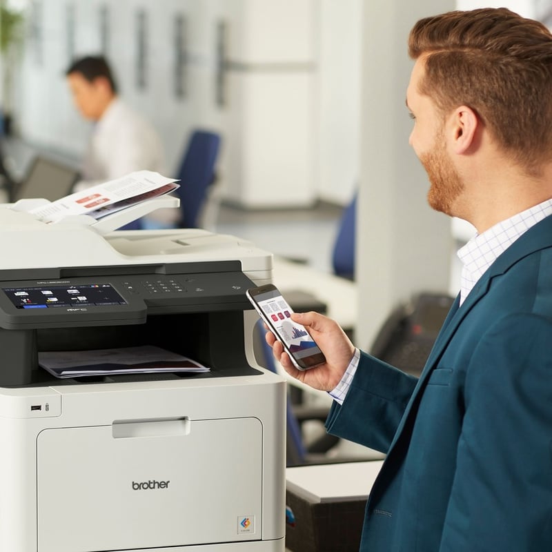Brother MFC-L8905CDW Wireless Laser Multifunction Printer - Color - Thumbnail 5