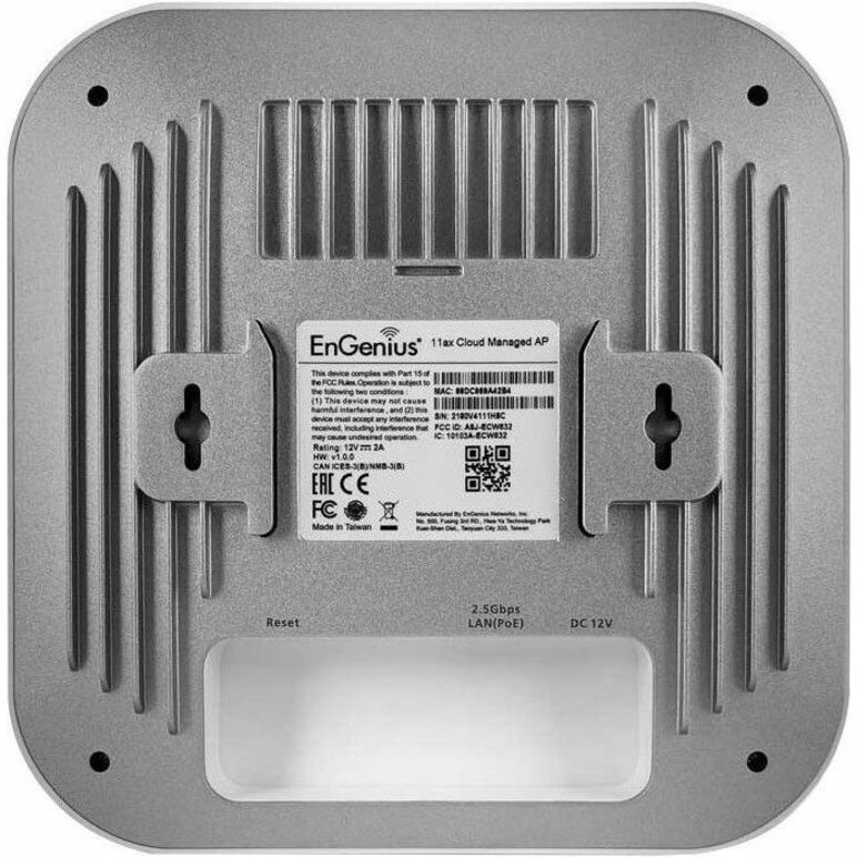 EnGenius ECW220S Dual Band IEEE 802.11ax 1.73 Gbit/s Wireless Access Point - Indoor - Thumbnail 5
