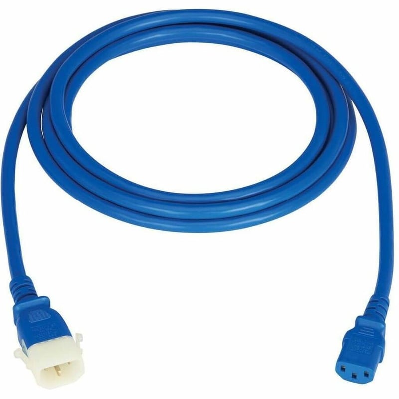 PDU POWER CORDS C13 P-LOCK C14 HEAVY-DUTY 15A 250V10FT BLUE 6 PACK - Thumbnail 2