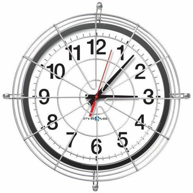 Pyramid Time Systems 18" Wire Clock Guard - Thumbnail 2