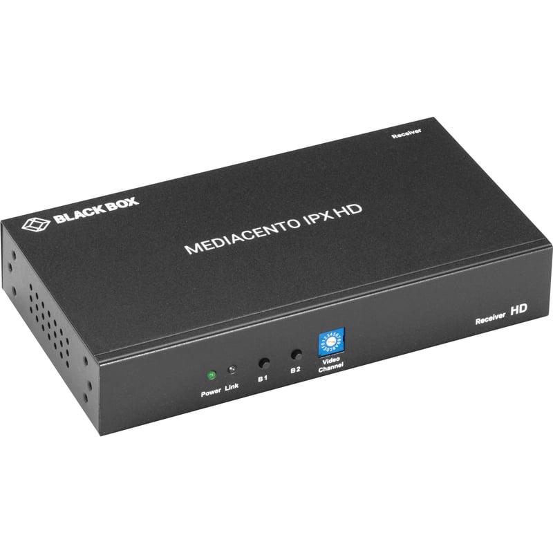 Black Box MediaCento IPX HD Extender Receiver - HDMI-Over-IP - Thumbnail 1
