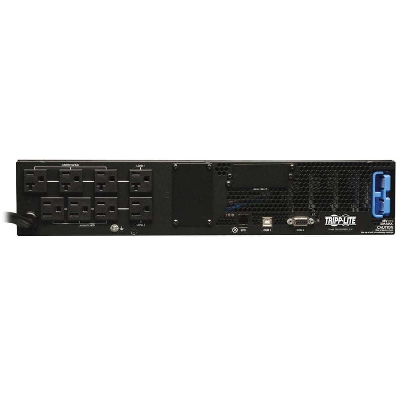 Tripp Lite by Eaton UPS SmartPro 120V 2200VA 1920W Line-Interactive Sine Wave UPS 2U Extended Run Network Card Options LCD USB DB9 - Thumbnail 4