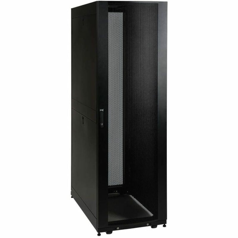Tripp Lite by Eaton 45U SmartRack Standard-Depth Rack Enclosure Cabinet with doors side panels & shock pallet packaging - Thumbnail 1