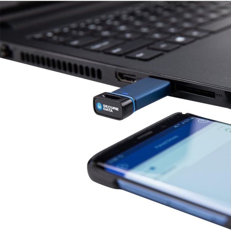 SECUREDATA SECUREUSB BT 8GB - Thumbnail 2