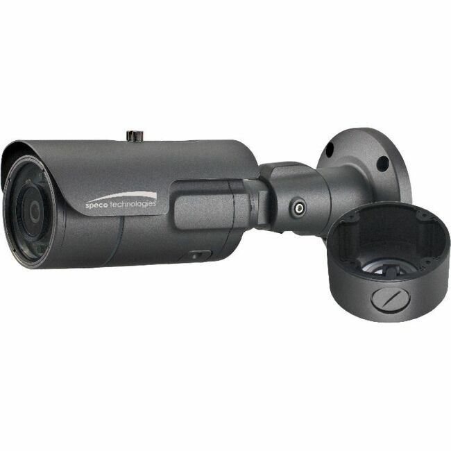 Speco Intensifier H4FB1M 4 Megapixel Surveillance Camera - Color - Bullet - Gray - TAA Compliant