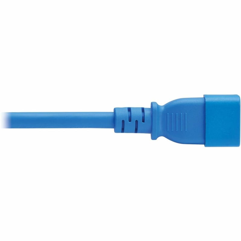 POWER CORD C14 C21 HEAVY-DUTY 15A 250V 14 AWG 6FT BLUE - Thumbnail 5