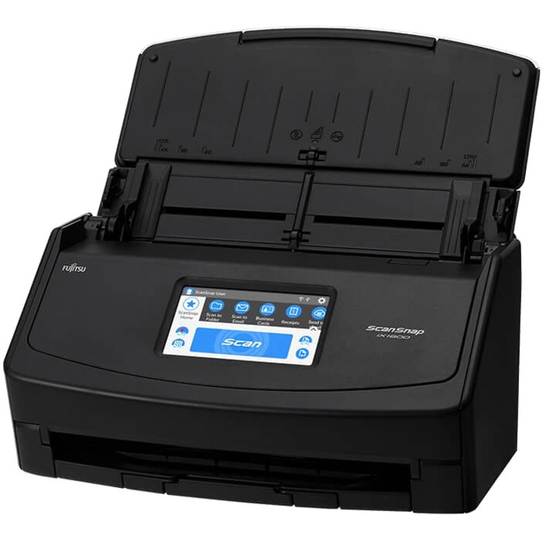Fujitsu ScanSnap iX1600 Large Format ADF Scanner - 600 dpi Optical - Thumbnail 4