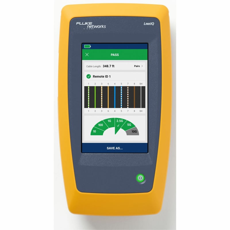 Fluke Networks LinkIQ Industrial Ethernet Cable+Network Tester - Thumbnail 1