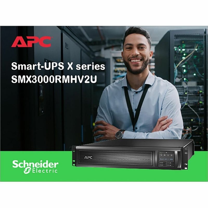 APC by Schneider Electric Smart-UPS 3000 VA Tower/Rack Mountable UPS