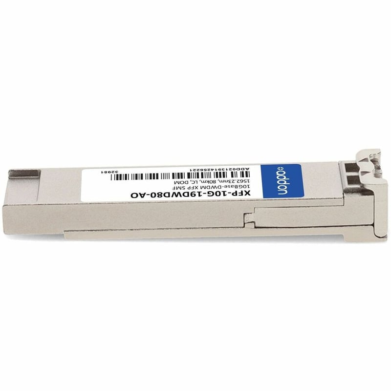 AddOn Alcatel-Lucent Nokia® XFP-10G-19DWD80 Compatible TAA 10GBase-DWDM XFP Transceiver 100GHz (SMF, 1562.23nm, 80km, LC, DOM) - Thumbnail 2