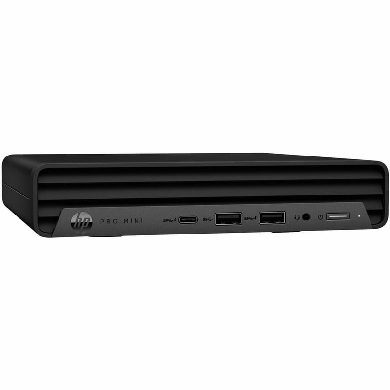 HP Pro Mini 400 G9 Desktop Computer - Intel Core i5 12th Gen i5-12500T Hexa-core (6 Core) 2 GHz - 16 GB RAM DDR4 SDRAM - 256 GB M.2 PCI Express NVMe SSD - Mini PC - Thumbnail 1