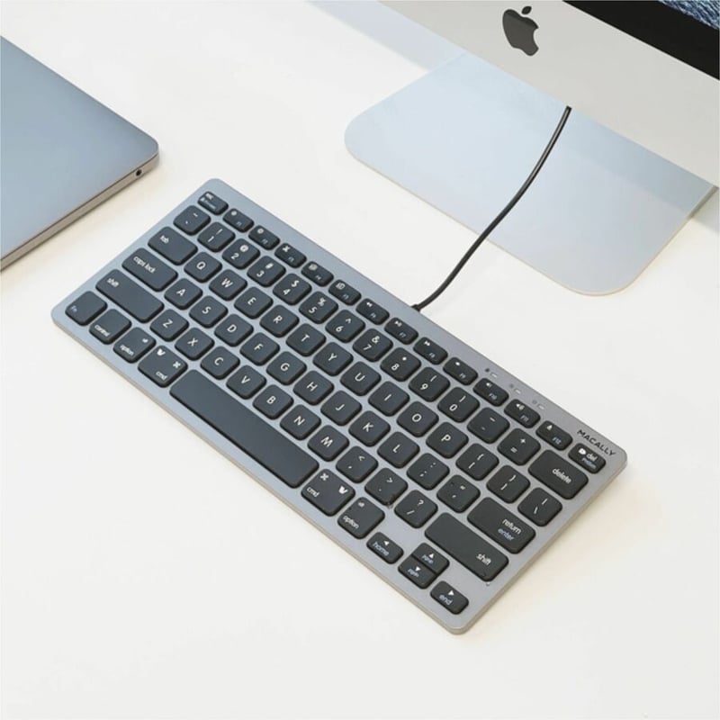 USB-C COMPACT MAC KEYBOARD SPACE GRAY SLIM TYPE-C