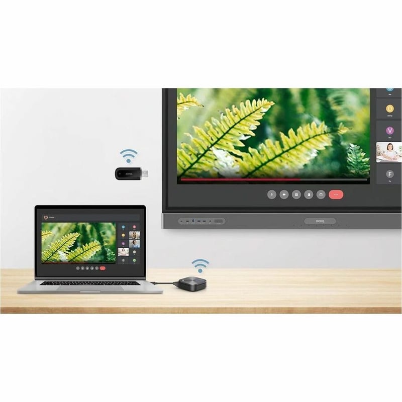 BenQ WD02AT IEEE 802.11 a/b/g/n/ac/ax Dual Band Wi-Fi/Bluetooth Combo Adapter - Thumbnail 3