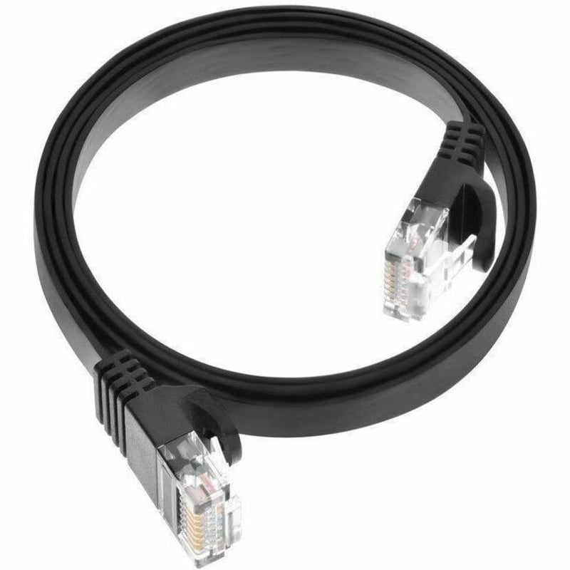 MONOPRICE FLEXBOOT FLAT CAT6 ETHERNET PATCH CABLE - SNAGLESS RJ45_ FLAT_ 550MHZ_ - Thumbnail 4