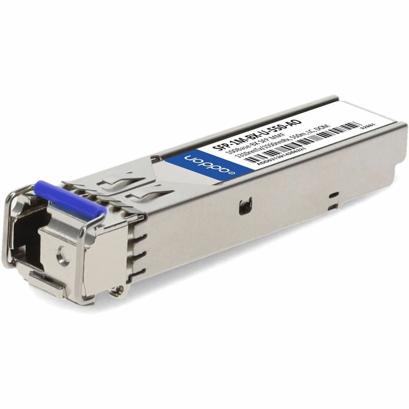 ADDON MSA AND TAA COMPLIANT 100BASE-BX SFP TRANSCEIVER (MMF, 1310NMTX/1550NMRX - Thumbnail 1