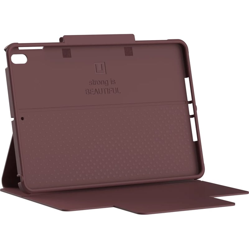 Urban Armor Gear DOT Carrying Case (Folio) for 10.2" Apple iPad (7th Generation), iPad (9th Generation) Tablet - Aubergine - Thumbnail 2