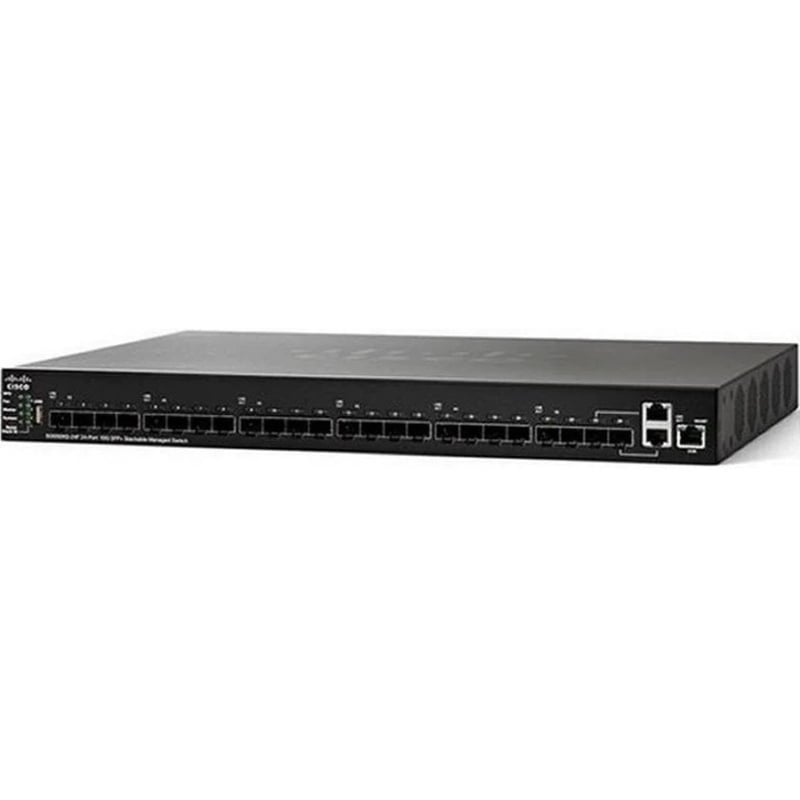 Cisco SX550X-24F 24-Port 10G SFP+ Stackable Managed Switch - Thumbnail 4