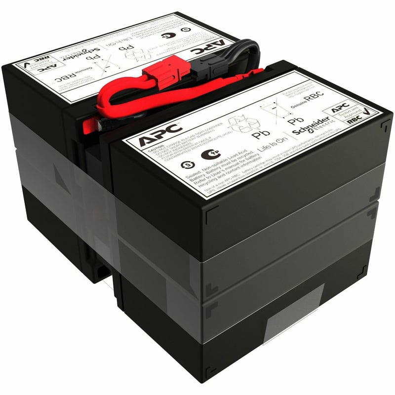 APC Replacement Battery Cartridge, VRLA, 7Ah, 48V DC, 2-year warranty - Thumbnail 1
