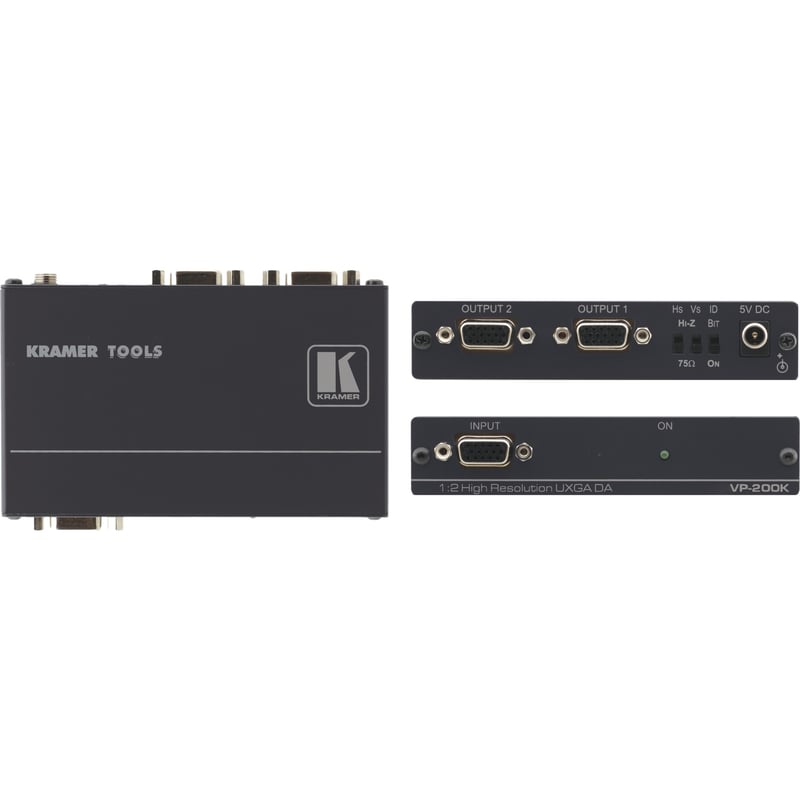 Kramer 1:2 Computer Graphics Video Distribution Amplifier - Thumbnail 1