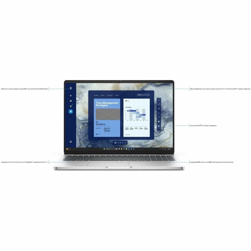 DELL PRO 16 PC16250 CORE I5 120U 16GB 256GB 16IN WIN11PRO - Thumbnail 4