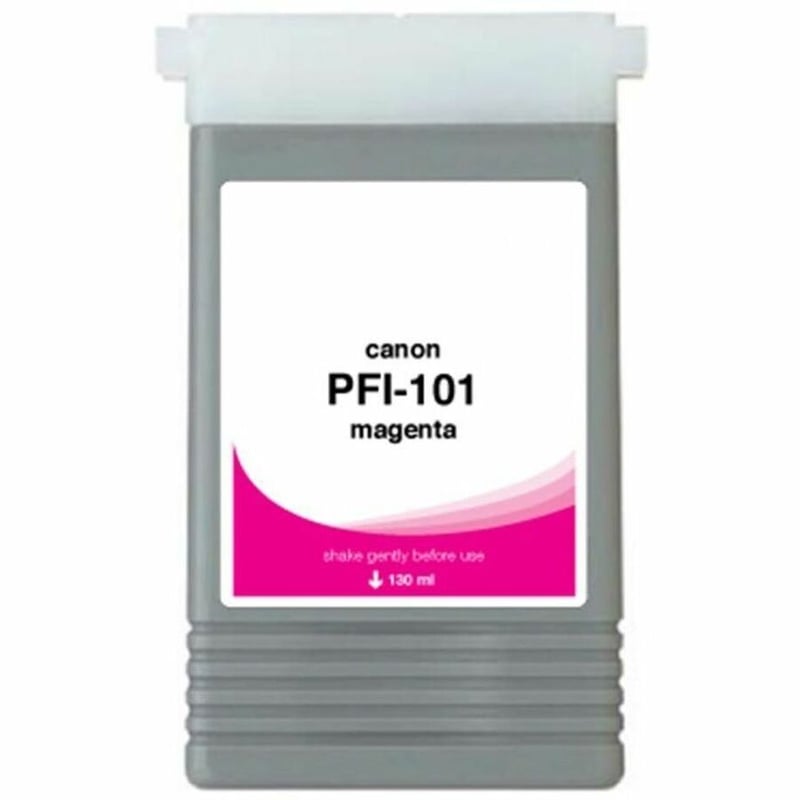 WF Non-OEM New Magenta Wide Format Ink Cartridge for Canon PFI-101 (0885B001AA) - Thumbnail 1