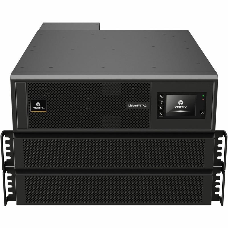 Vertiv Liebert ITA2 UPS 10kVA/10kW; 208/120VAC (220/127VAC) - 3-phase 4 Wire with SNMP card, 1 pair of ITA2 Li-ion battery (ITA2-08KRT2087UN) - Thumbnail 1