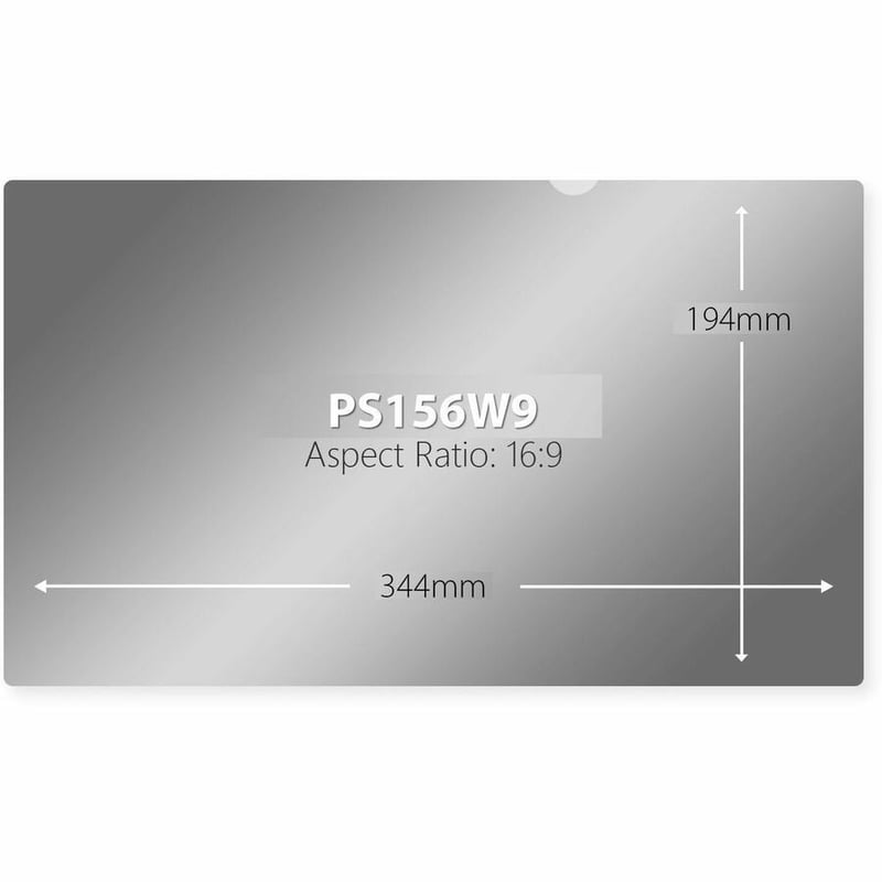 V7 15.6" Privacy Filter for Notebook - 16:9 Aspect Ratio Glossy - Thumbnail 4