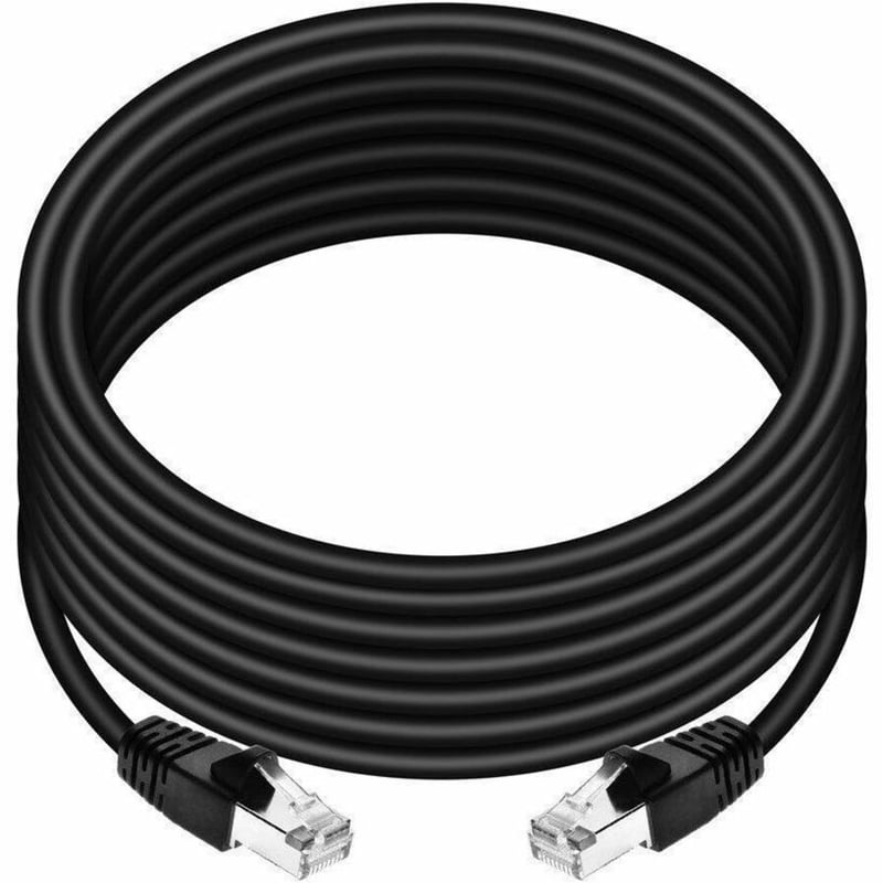 MONOPRICE CAT6A ETHERNET PATCH CABLE - SNAGLESS RJ45_ 550MHZ_ STP_ PURE BARE COP - Thumbnail 4