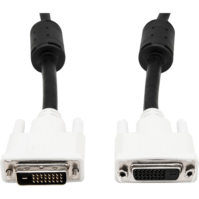 Rocstor Premium 6ft DVI-D Dual Link Cable - M/M - 6ft - Black - Video Monitor Cable - Thumbnail 5